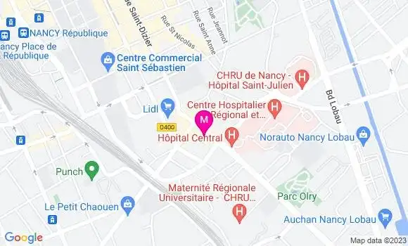 Localisation Restaurant Bar Le Clou et le Bec