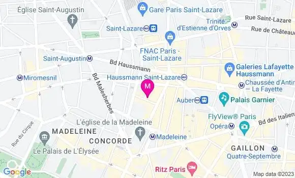 Localisation Restaurant  La Pâte à Nouilles