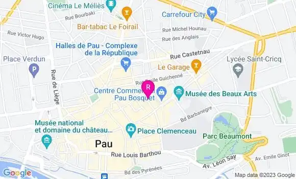 Localisation Restaurant  L Opéra