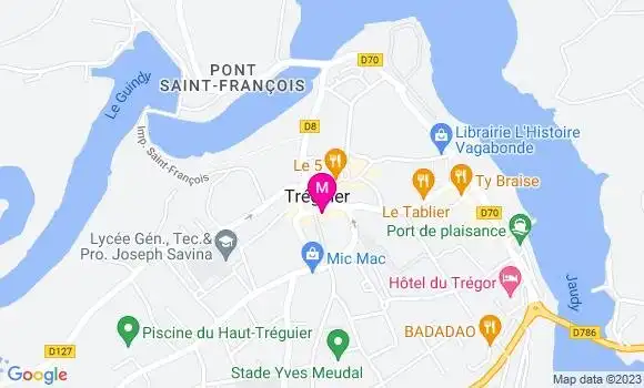 Localisation Restaurant Couscous Le Martray