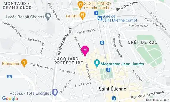 Localisation Restaurant  Le Bougre d