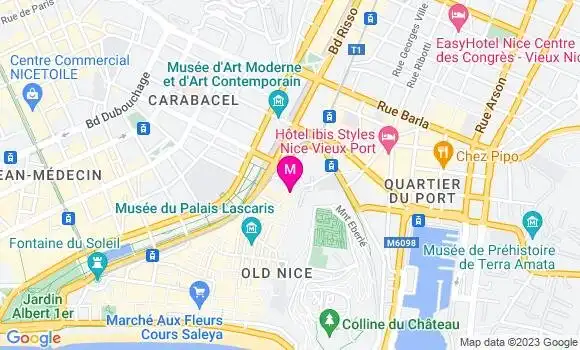 Localisation Restaurant  La P