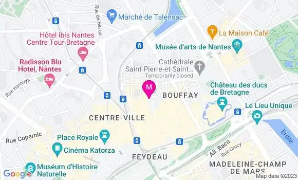 Localisation Restaurant  Le Reflet