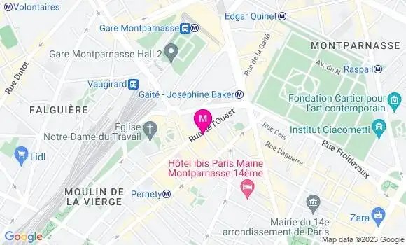 Localisation Restaurant  Le Tambour