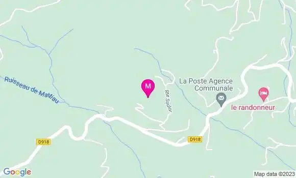 Localisation Auberge Les Saveurs d