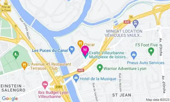 Localisation Restaurant  Oscar