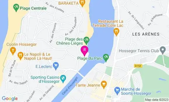 Localisation Restaurant  Chez Loulou