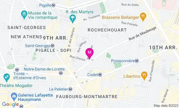 Localisation Restaurant  La Terrasse