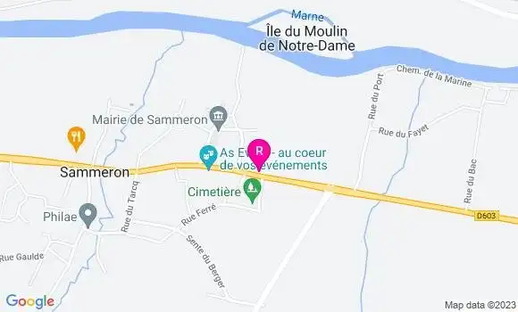 Localisation Restaurant  Rive Gauche
