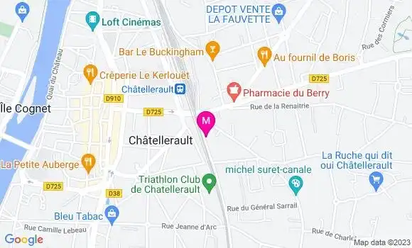 Localisation Restaurant  La Maison d