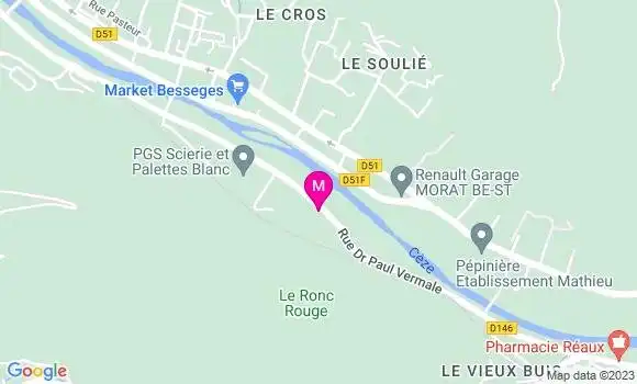 Localisation Restaurant  River