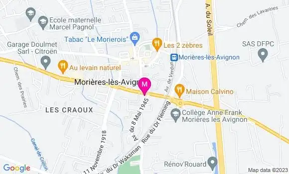 Localisation Bistrot Le Bistronomik