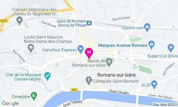 Localisation Restaurant  La Terrasse d