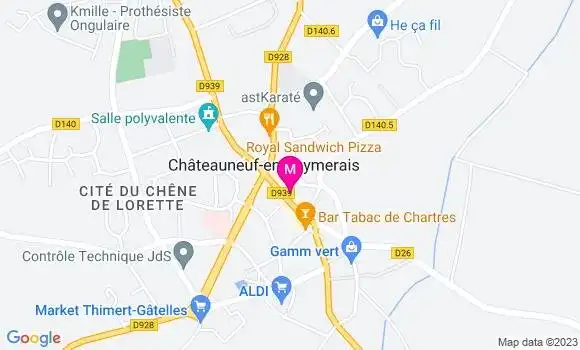 Localisation Restaurant  Ô Benny