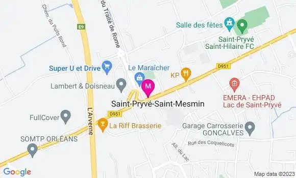 Localisation Restaurant  L