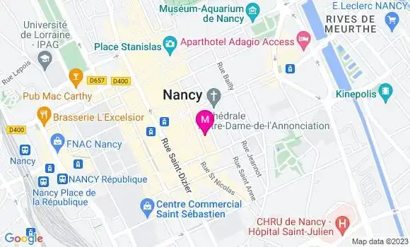 Localisation Restaurant  La Primatiale