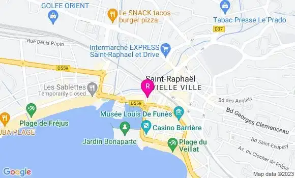 Localisation Restaurant  L