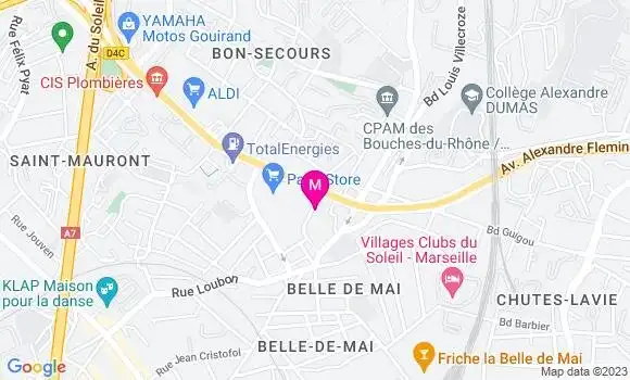 Localisation Restaurant Bar Le Chapiteau