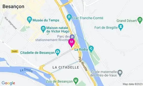Localisation Restaurant  La Clocherade