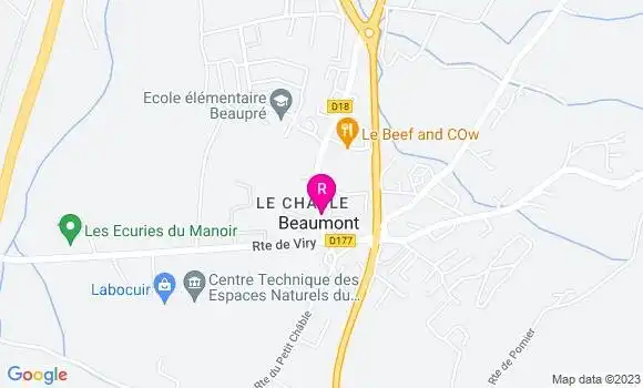 Localisation Restaurant  Le Beef and Cow