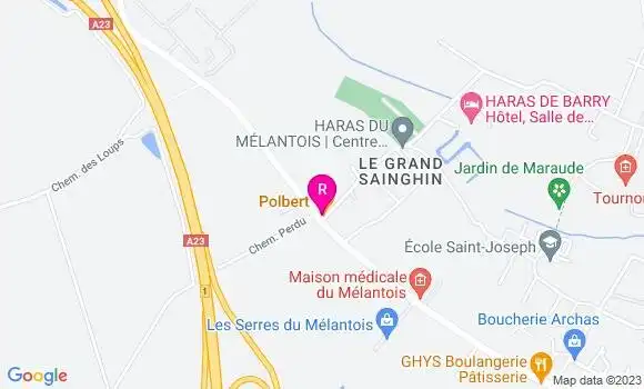 Localisation Restaurant  Polbert