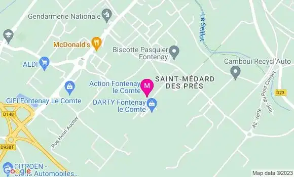 Localisation Restaurant Chinois Le Fa