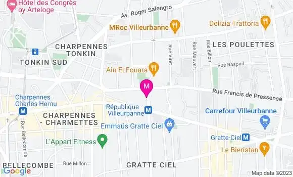 Localisation Pub Le Republik