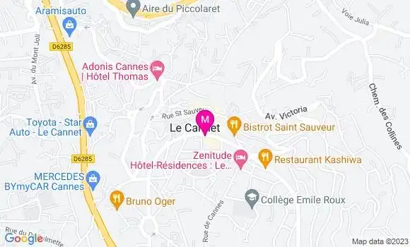 Localisation Restaurant  Racine
