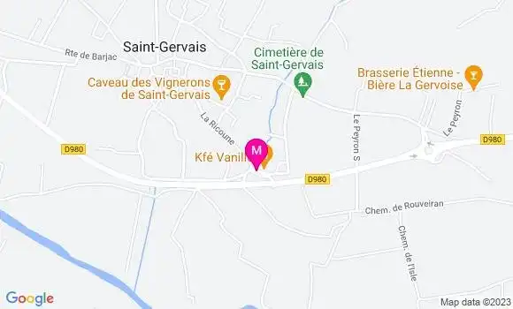 Localisation Restaurant  Kfé Vanille