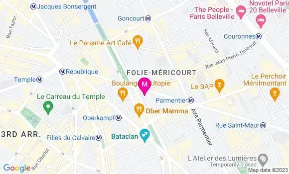 Localisation Restaurant  Melt