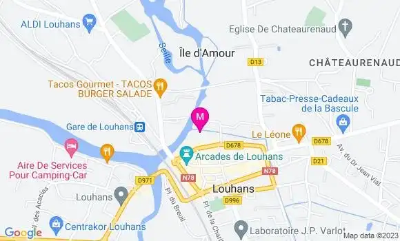 Localisation Restaurant Grill Le Grill