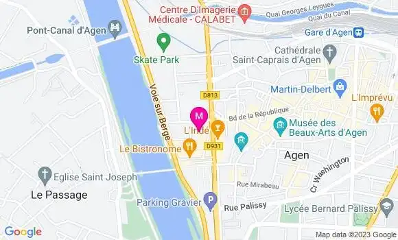 Localisation Restaurant  Contrepoint Café Théâtre