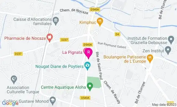 Localisation Restaurant  Le Bosphore