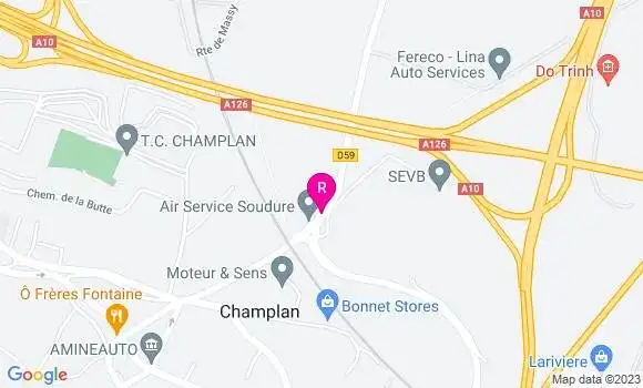 Localisation Restaurant  A la Bonne Table