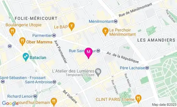 Localisation Pizzeria Oxymore