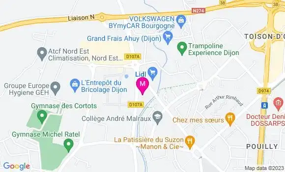 Localisation Restaurant  Le Coq en Pâte
