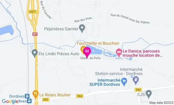 Localisation Restaurant  Fourchette et Bouchon