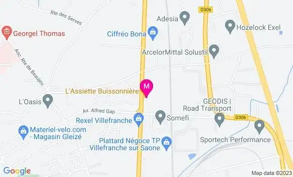 Localisation Restaurant  L