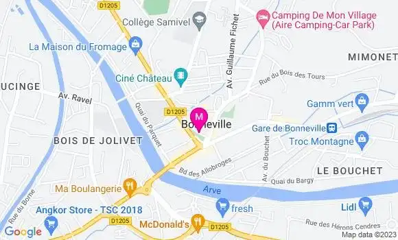 Localisation Restaurant  Le Soixante 14