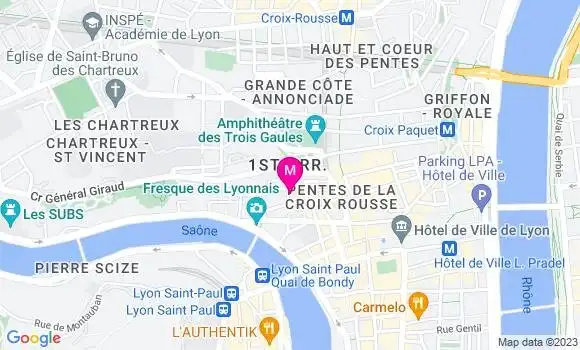 Localisation Restaurant  Le Saint Vincent