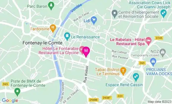 Localisation Le Café des Arts