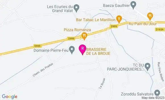Localisation Brasserie de la Broue