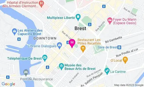 Localisation Restaurant Végétarien Les Maraichers
