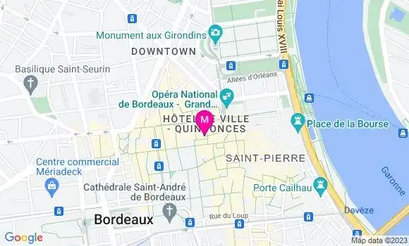 Localisation Restaurant  Le Puy Paulin