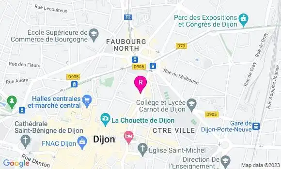 Localisation Restaurant Bar L