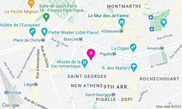 Localisation Crêperie 21 Martorell