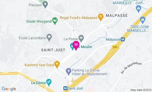 Localisation Restaurant  Le Bcbg