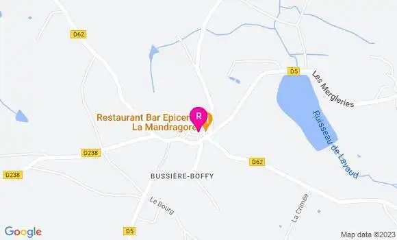 Localisation Restaurant  La Mandragore