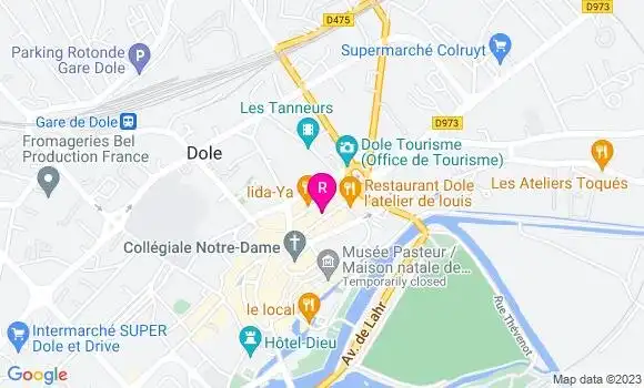Localisation Restaurant  Le Parisien