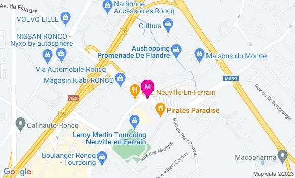 Localisation Restaurant  Pirates Paradise